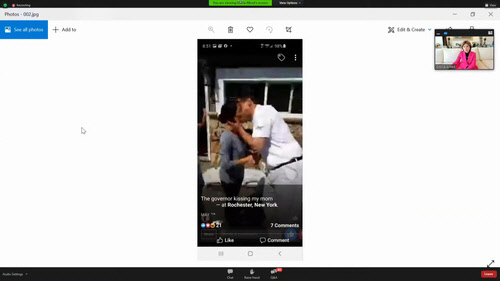 셰리 빌 줌 영상 캡쳐 연합뉴스